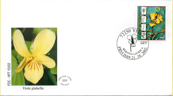 FDC - Bosanskohercegovačka flora 2002. - Bekova ljubica