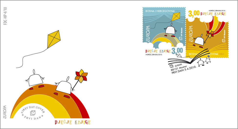 FDC - EUROPA 2010. - Dječje knjige