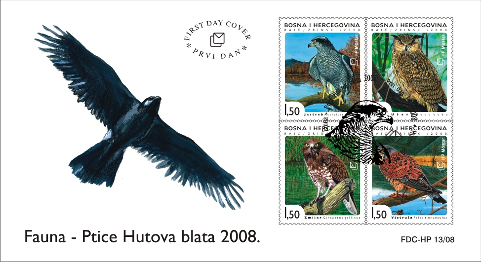 FDC - Fauna 2008. - Ptice Hutova blata