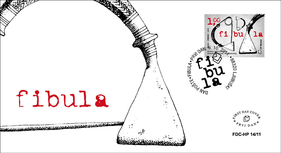 FDC - Dan pošte - Fibula
