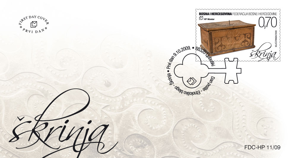FDC - Etnološko blago 2009. - Škrinja