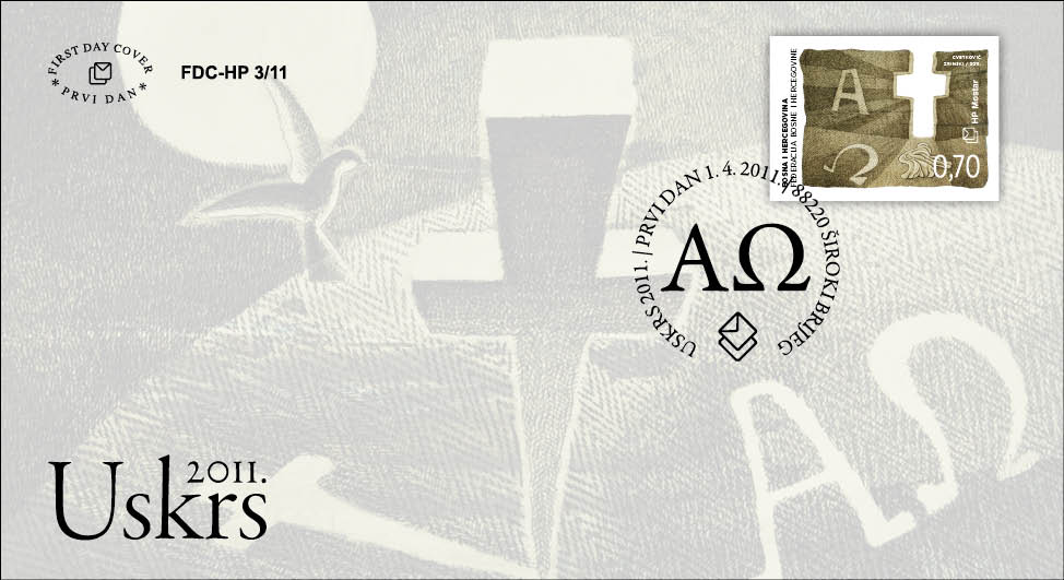 FDC - Uskrs 2011.