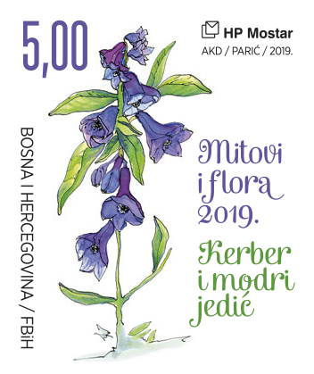 Myths and flora 2019. - Cerberus and Aconitum napellus