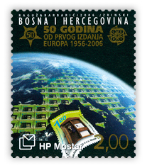 50 godina od prvog izdanja marke EUROPA (Zemlja)