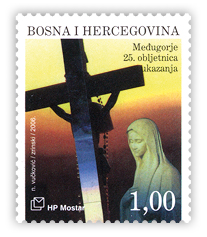 Međugorje - 25. obljetnica Gospinih ukazanja (Gospa i križ)