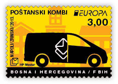 EUROPA 2013 - Postal vehicles - Van